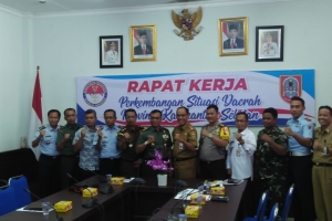 Rapat Kerja Perkembangan Situasi Daerah Provinsi Kalimantan Selatan